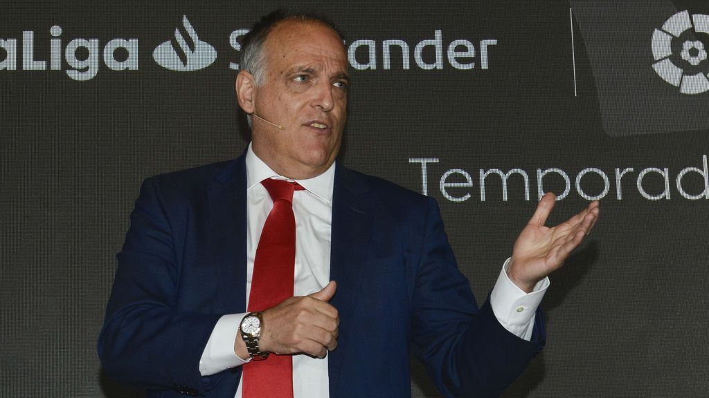 Javier Tebas, en contra de la creación de la Superliga.