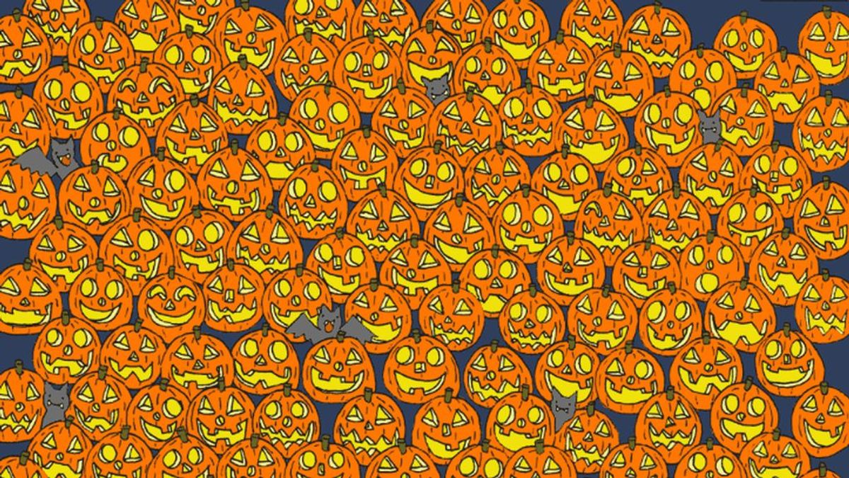 Reto viral de Halloween: Encuentra la calabaza sin nariz en menos de 20 segundos