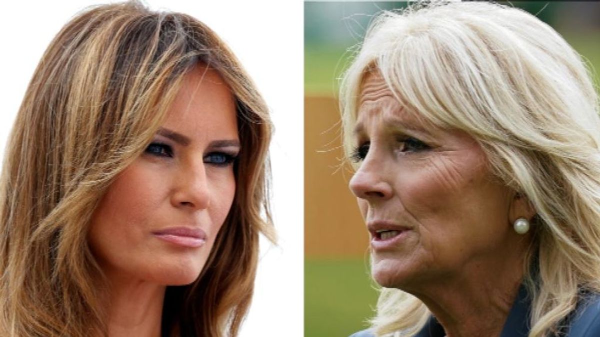 Melania Trump y Jill Biden: primeras damas muy distintas Melania Trump y Jill Biden: primeras damas muy distintas