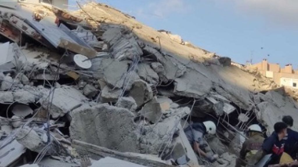 Las imágenes más duras del terremoto en Turquía y Grecia