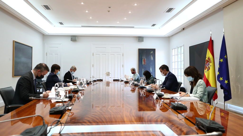 Comité de seguimiento de la pandemia celebrado en Monloa Comité de seguimiento de la pandemia celebrado en Monloa
