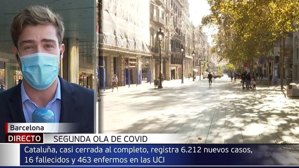 Cataluña registra 6.212 nuevos casos de covid y 16 fallecidos en las últimas 24 horas