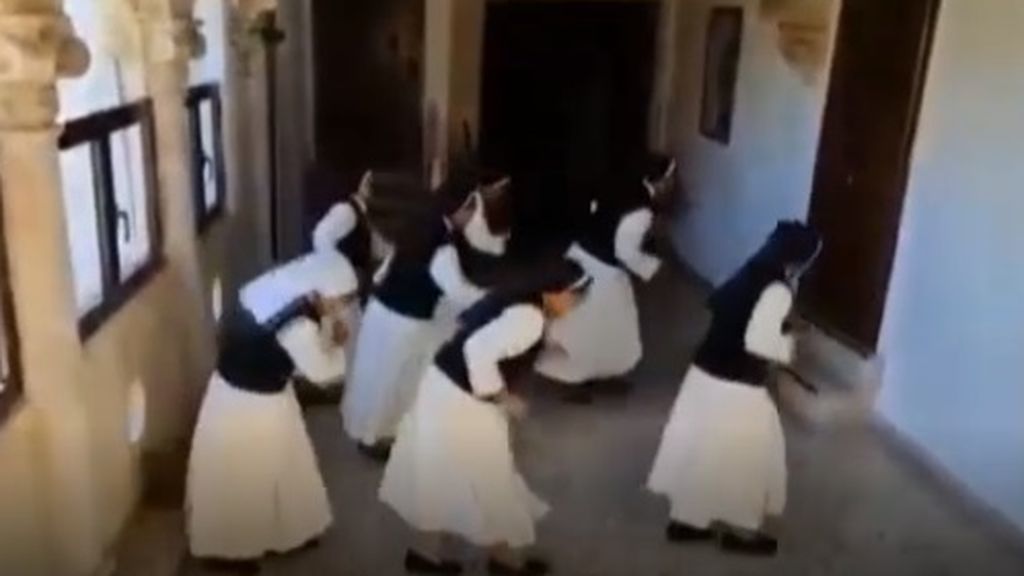El baile viral de unas monjas de clausura al ritmo de 'Jerusalema' para animar al mundo frente al covid