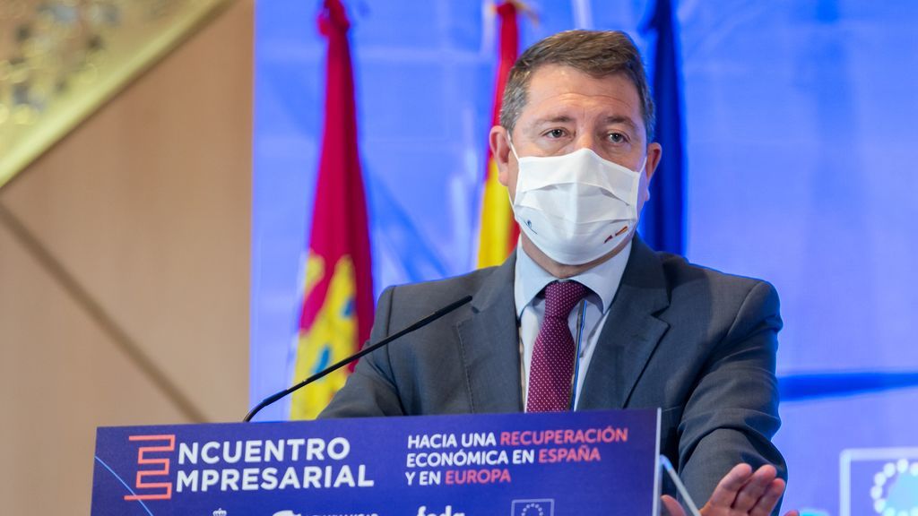 El presidente de Castilla La Mancha, Emiliano García Page El presidente de Castilla La Mancha, Emiliano García Page