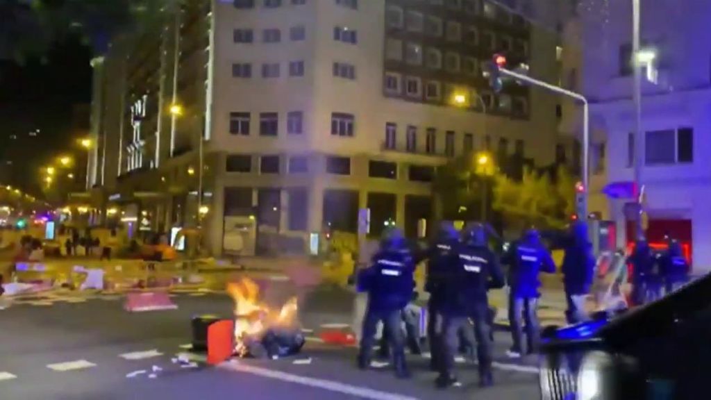 Madrid arde: noches de violencia y disturbios durante el fin de semana