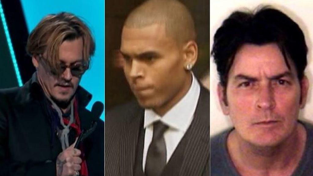 Las sentencias de maltrato que manchan la fama de Hollywood: desde Johnny Depp a Chris Brown