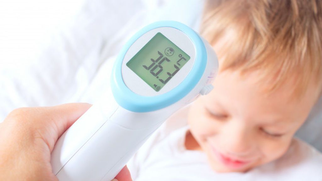 Termómetro sin contacto para bebés