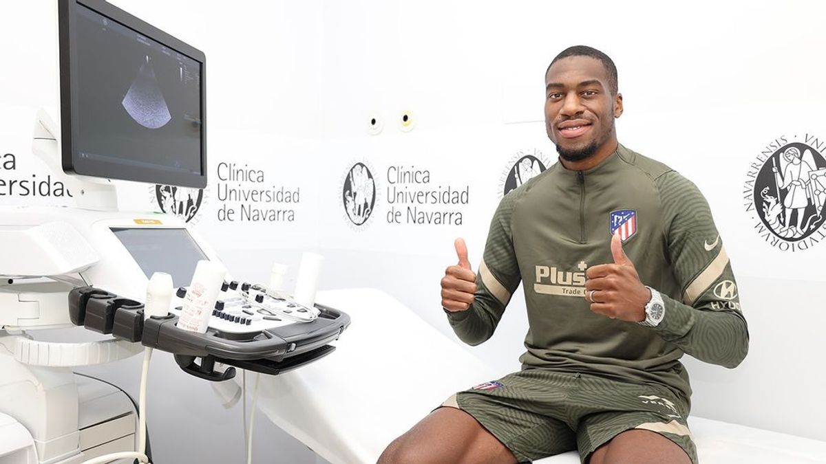 Kondogbia pasando reconocimiento médico con el Atlético. Kondogbia pasando reconocimiento médico con el Atlético.