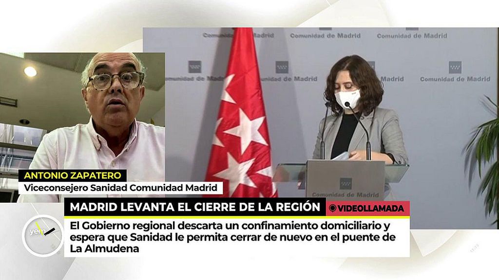 Antonio Zapatero, viceconsejero Sanidad de la Comunidad de Madrid: “Este mes de noviembre está funcionando Valdebebas”