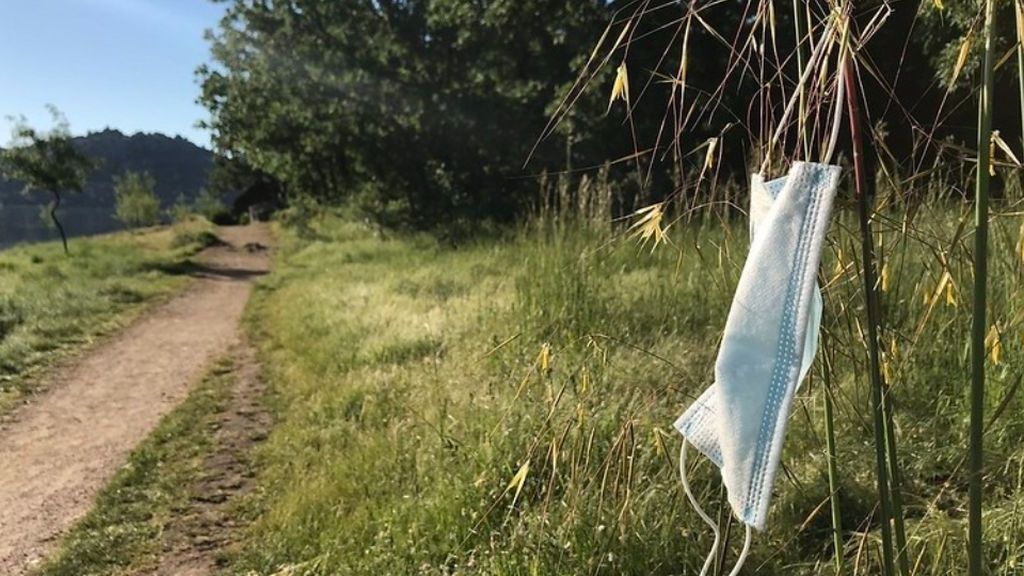 Las mascarillas tardan hasta cuatro siglos en descomponerse en la naturaleza Las mascarillas tardan hasta cuatro siglos en descomponerse en la naturaleza
