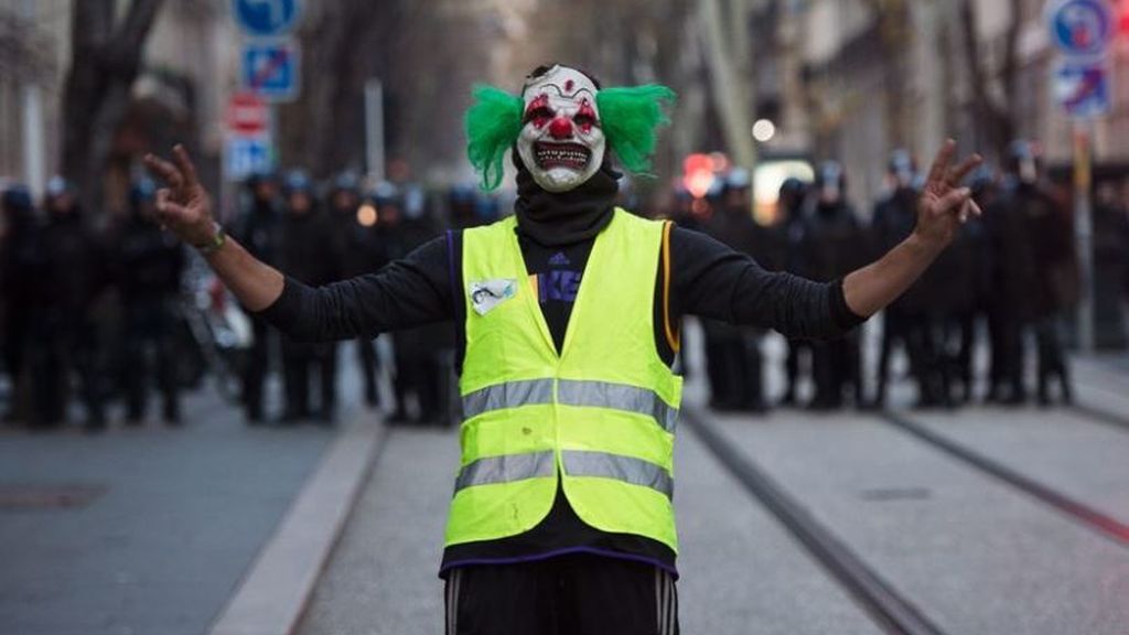 Protestas de los chalecos amarillos en Francia