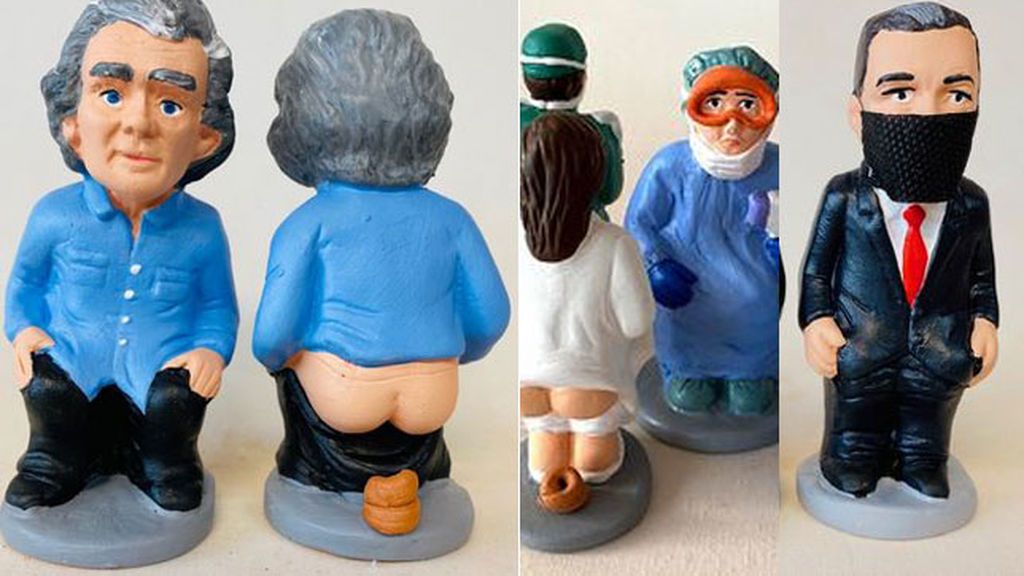 Los nuevos ‘caganers’ para adornar estas navidades