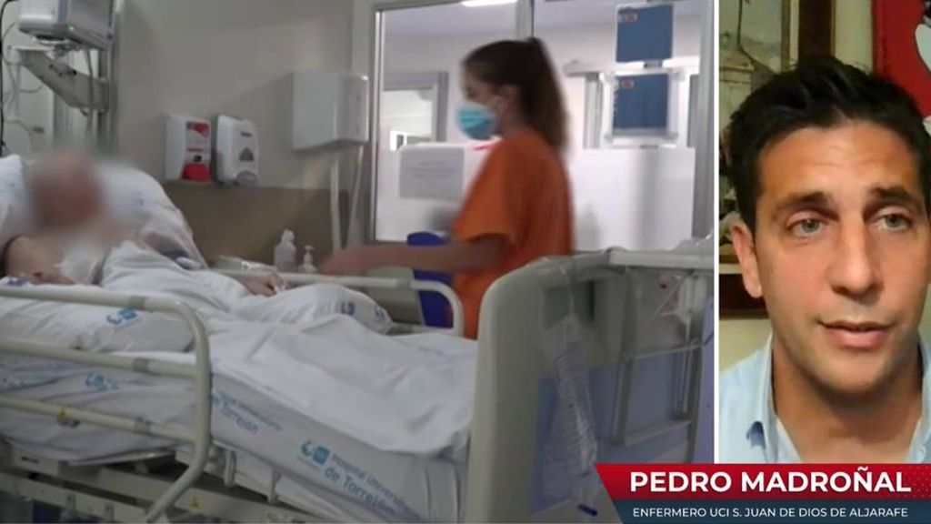 Pedro Madroñal, enfermero de UCI en Sevilla, contundente: “Estamos bastante peor que en marzo”