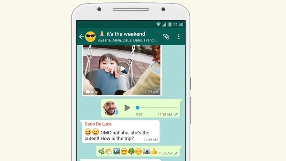 EuropaPress_2332517_chat_grupal_whatsapp EuropaPress_2332517_chat_grupal_whatsapp