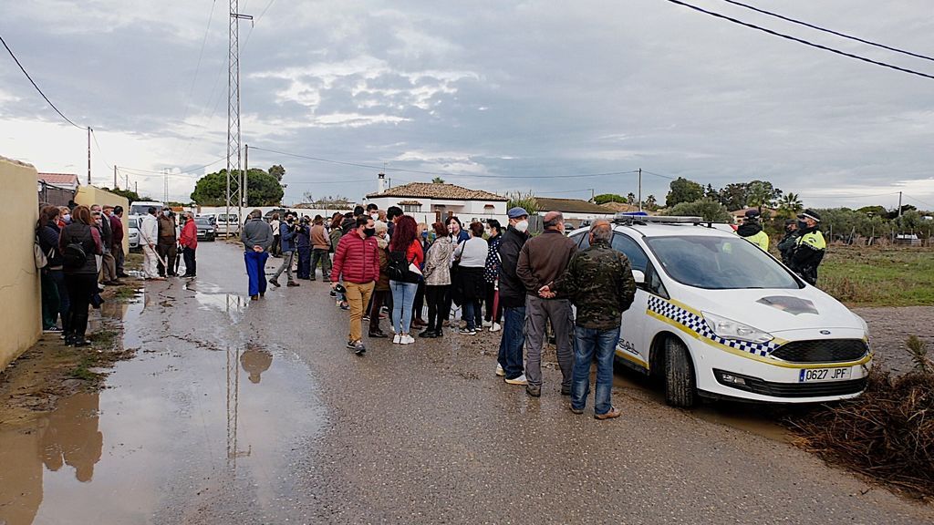 Los vecinos ante el control de la policía