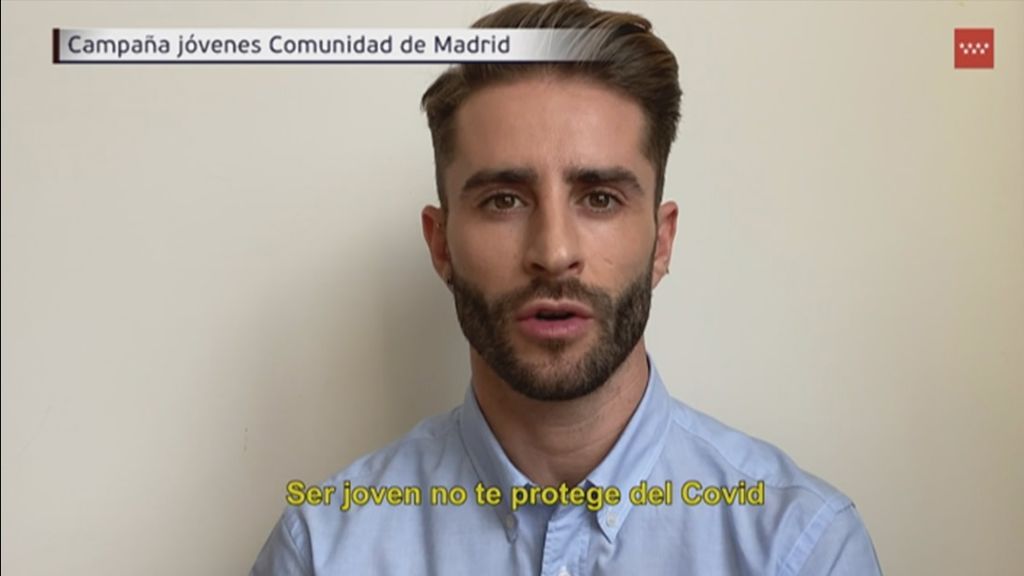 "Eres joven, no inmortal": Madrid recure a los 'influencers' en un campaña para concienciar del virus