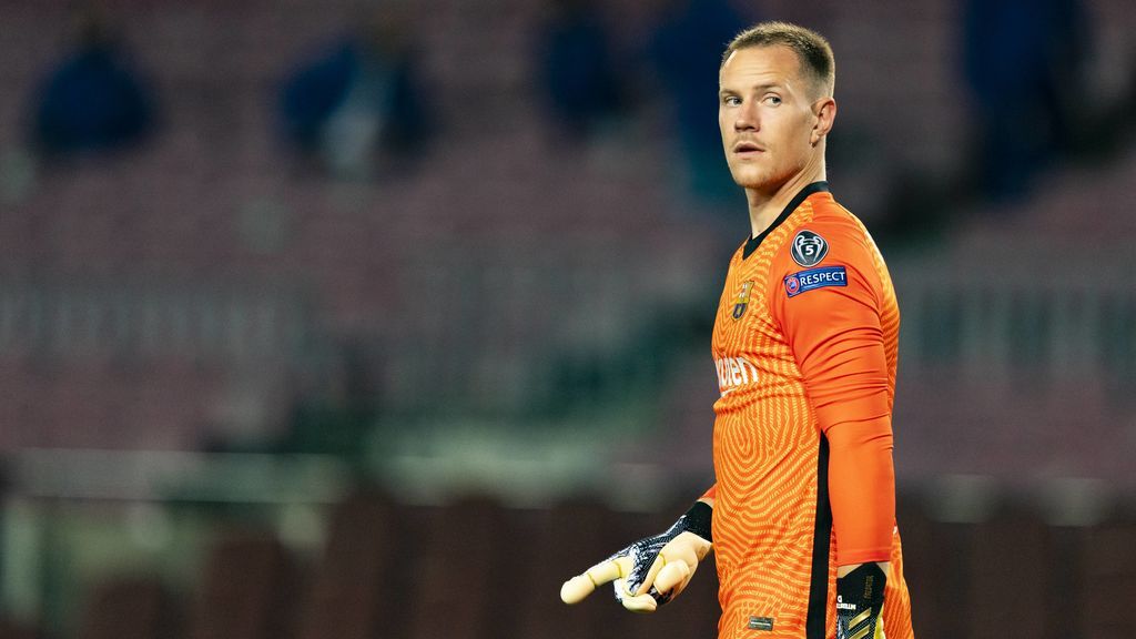 Ter Stegen volvió a jugar tras dos meses alejado de los terrenos de juego.