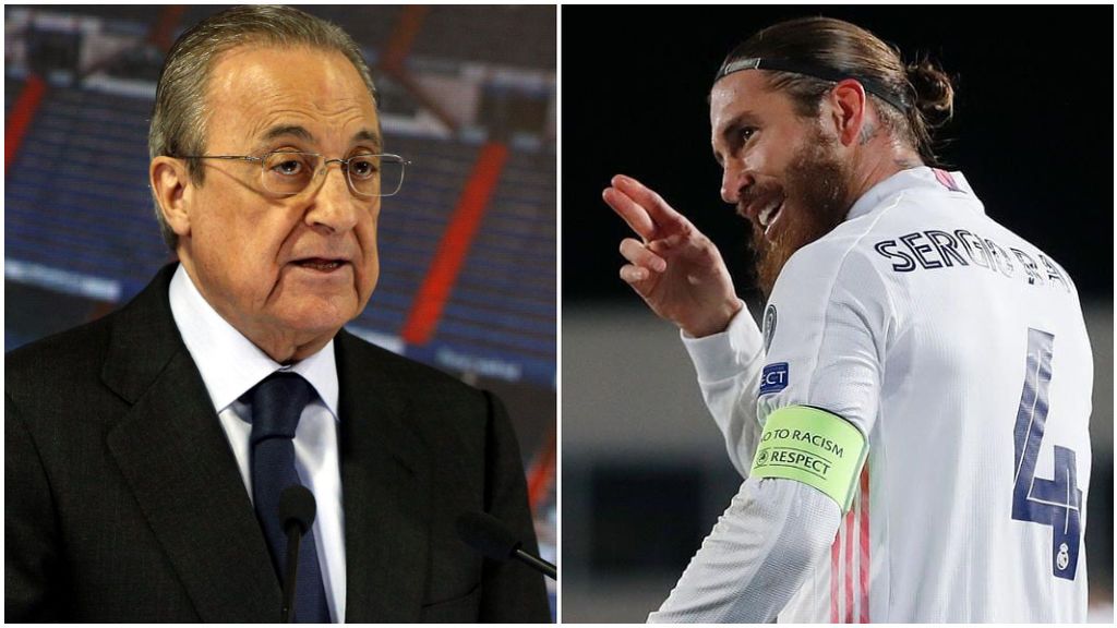 Sergio Ramos y Florentino Pérez mantienen una gran relación.