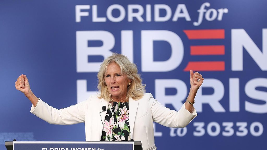 EuropaPress_3378118_16_october_2020_us_lake_mary_jill_biden_wife_of_former_vice_president_and