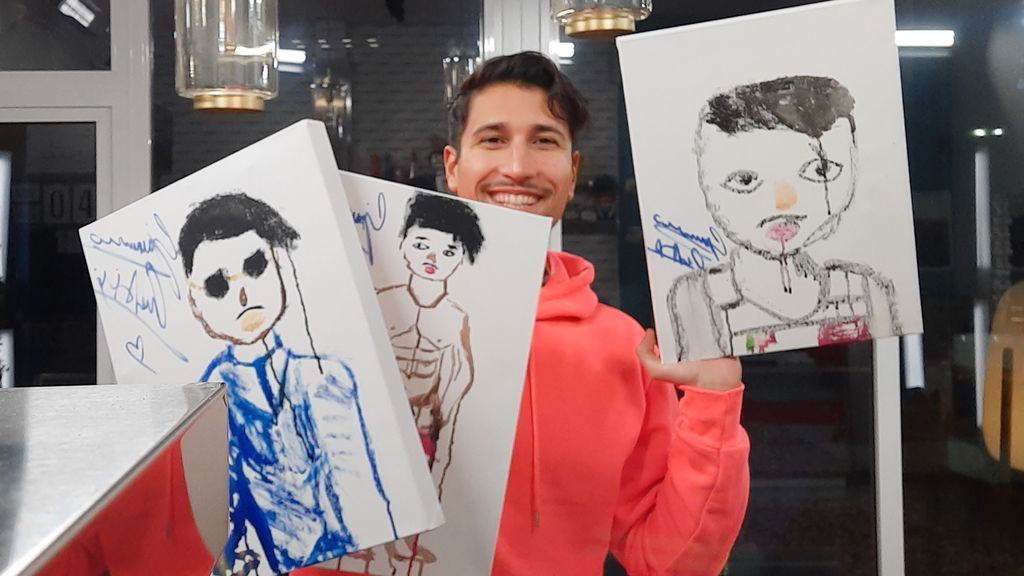 ¡Regalamos tres cuadros pintados por Gianmarco para sus fans!