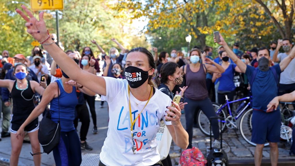 Biden, presidente electo de EEUU: así se celebra en las calles