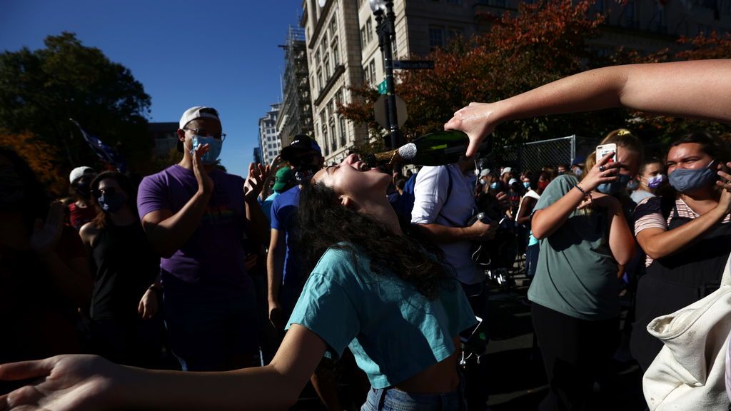 Biden, presidente electo de EEUU: así se celebra en las calles