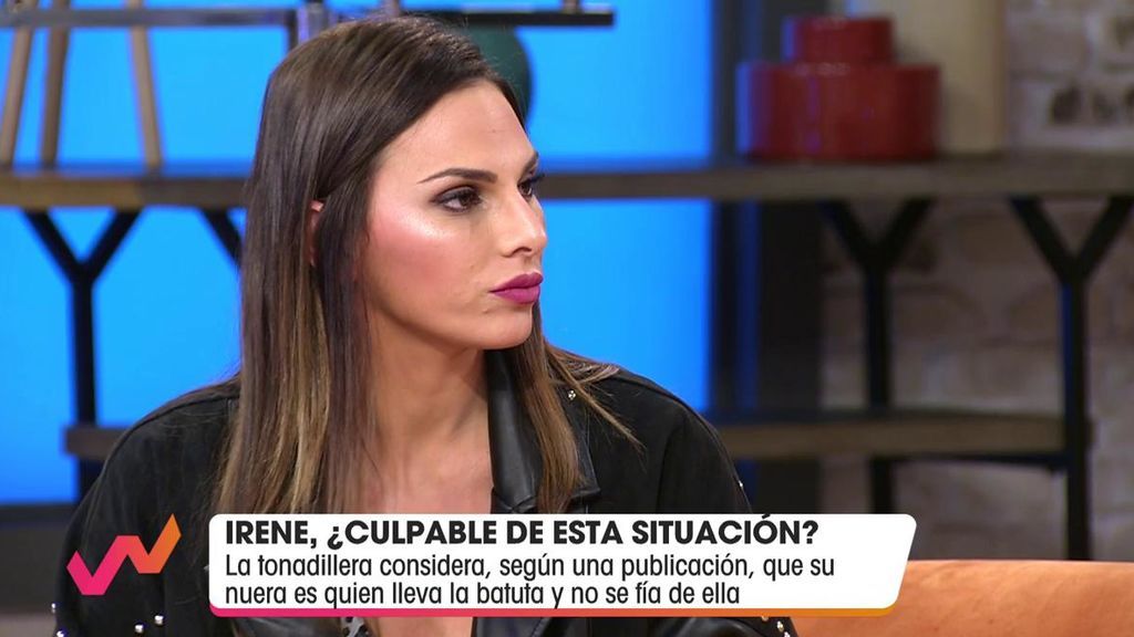 Irene responde a las acusaciones de Isabel Pantoja