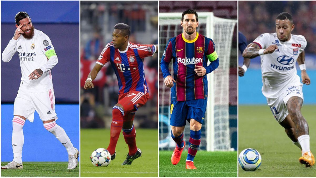 No solo Messi y Ramos: los 'galácticos' que pueden irse gratis negociando ya en enero