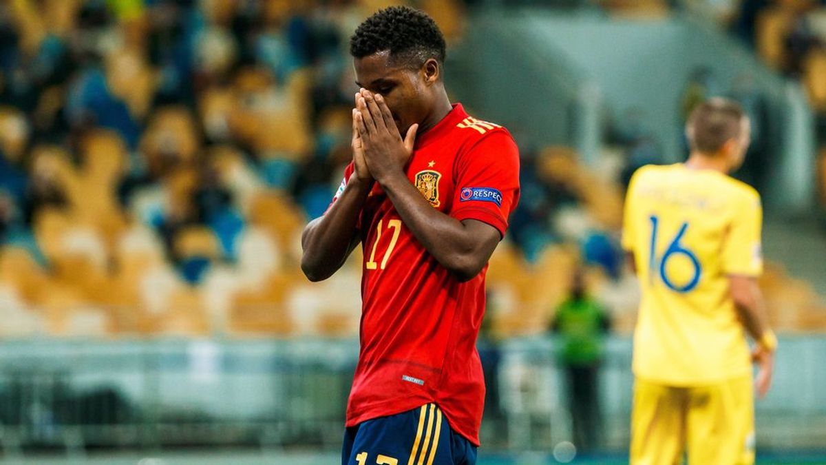 Ansu Fati sufre una rotura de menisco interna y será baja para la Selección Ansu Fati sufre una rotura de menisco interna y será baja para la Selección