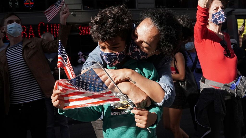 Biden, presidente electo de EEUU: así se celebra en las calles