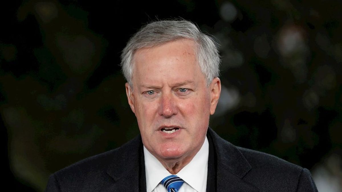 El jefe de gabinete de la Casa Blanca, Mark Meadows, y otros cuatro asesores de Trump dan positivo por covid-19 El jefe de gabinete de la Casa Blanca, Mark Meadows, y otros cuatro asesores de Trump dan positivo por covid-19