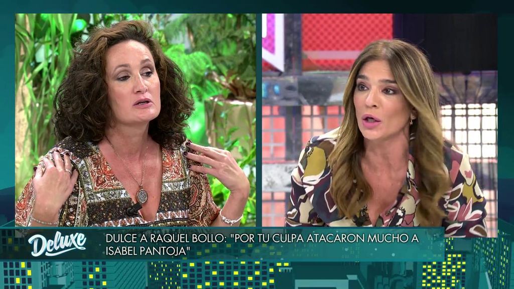 Dulce se enfrenta a Raquel Bollo