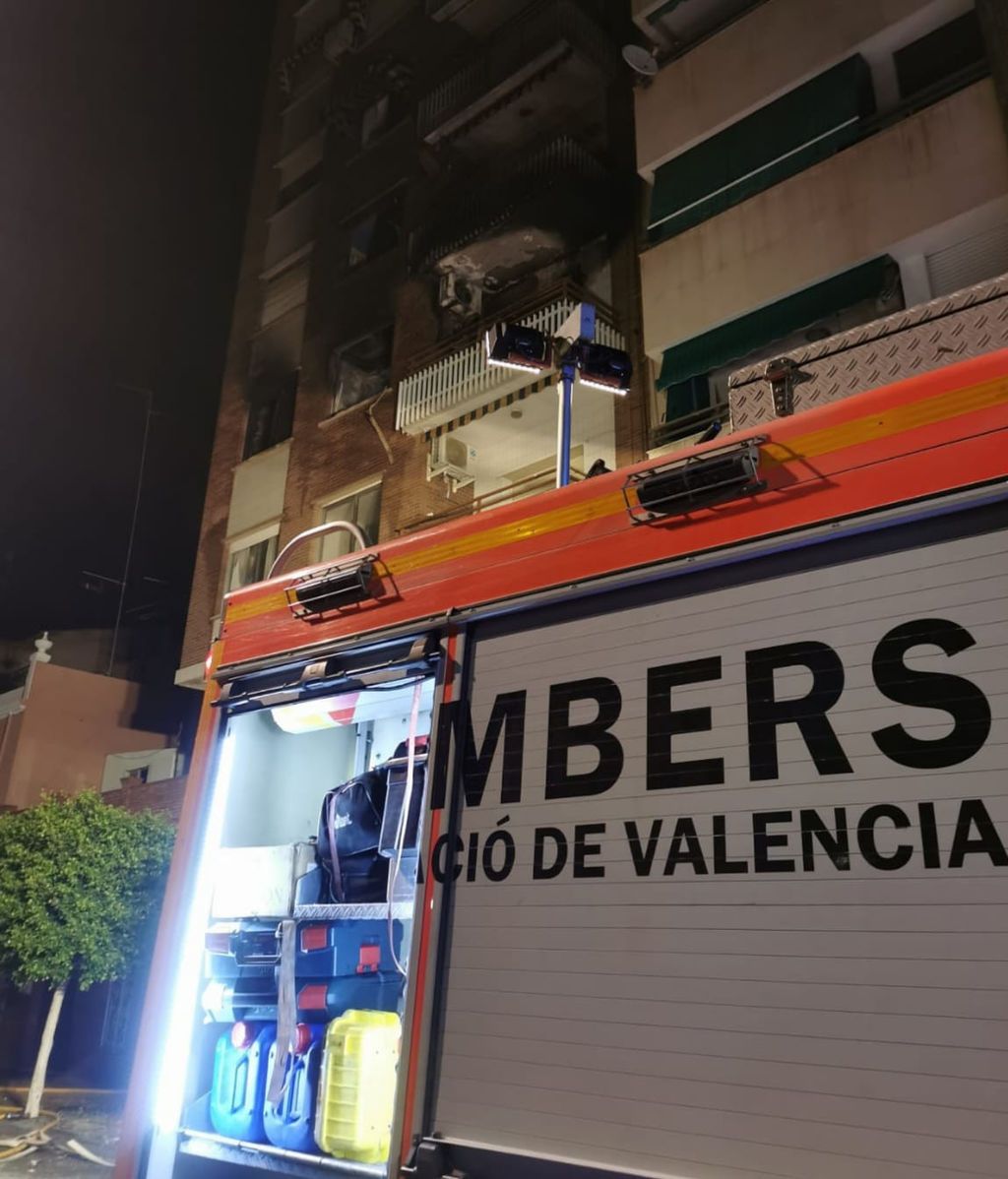Incendio Puerto Sagunto