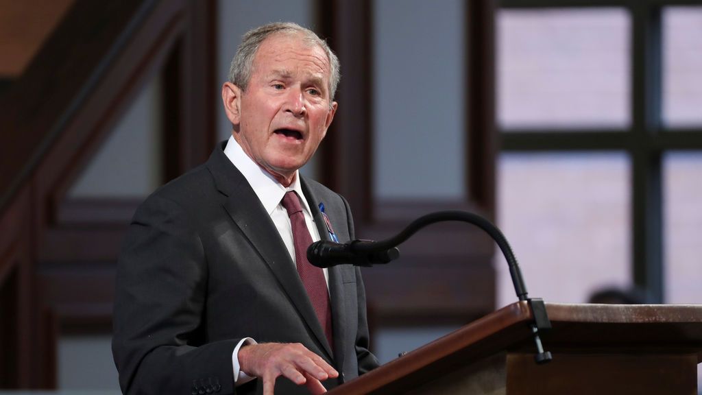 George W. Bush felicita a Biden George W. Bush felicita a Biden