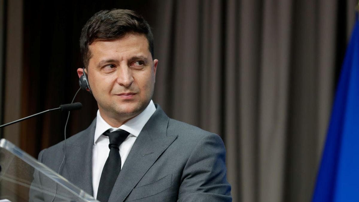 El presidente de Ucrania, Volodímir Zelenski, da positivo en coronavirus El presidente de Ucrania, Volodímir Zelenski, da positivo en coronavirus