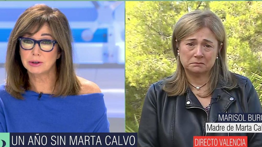 La madre de Marta Calvo apunta a la del asesino: "Sabe más de lo que habla"