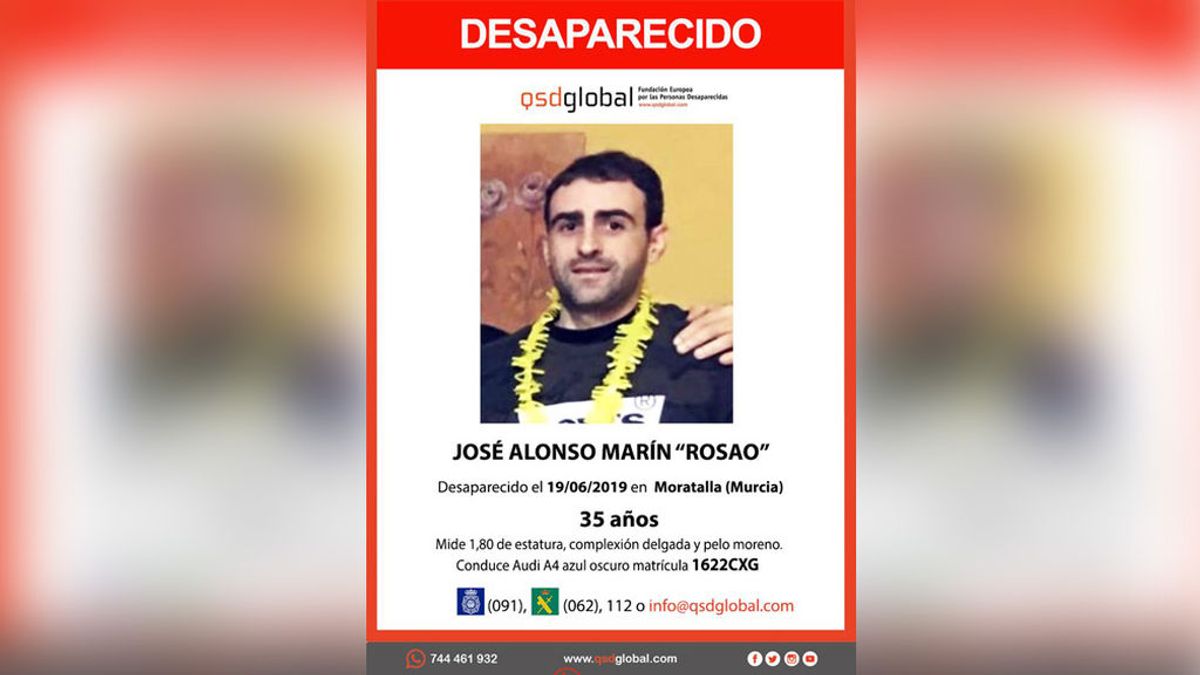 Encuentran enterrado en un monte de Murcia el cadáver de un hombre tras más de un año desaparecido
