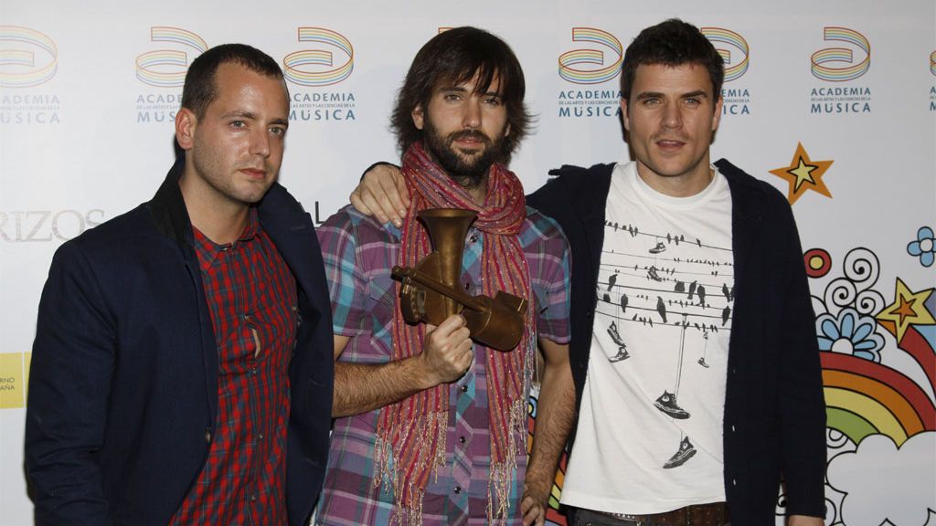 Dani Martín y El Canto del Loco en la XIV edición de los Premios de la Música 2010
