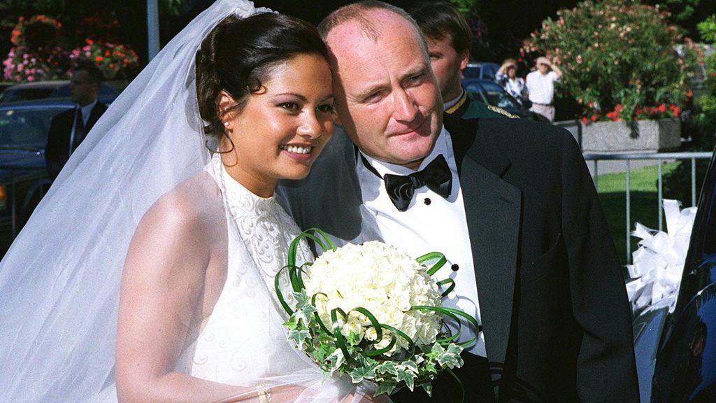 Boda de Phil Collins y Orianne Cevey