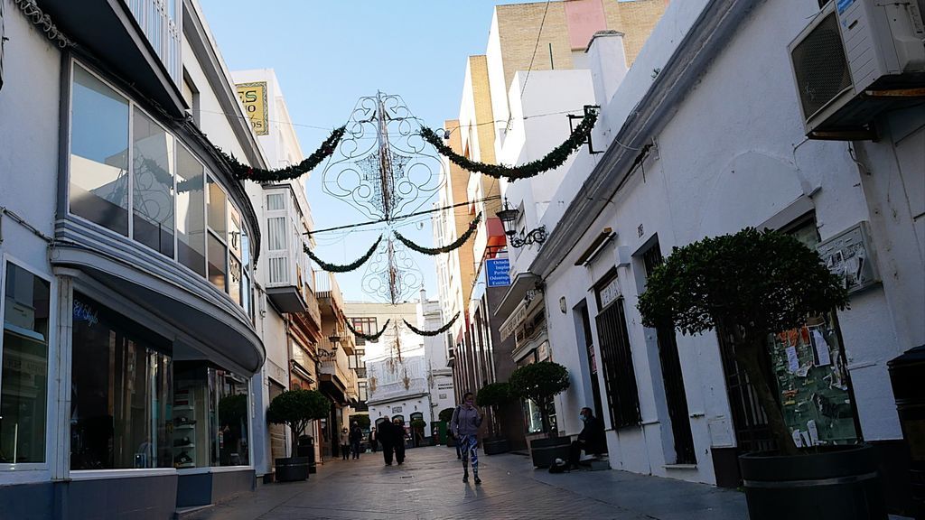 Una vista de la calle Rosario