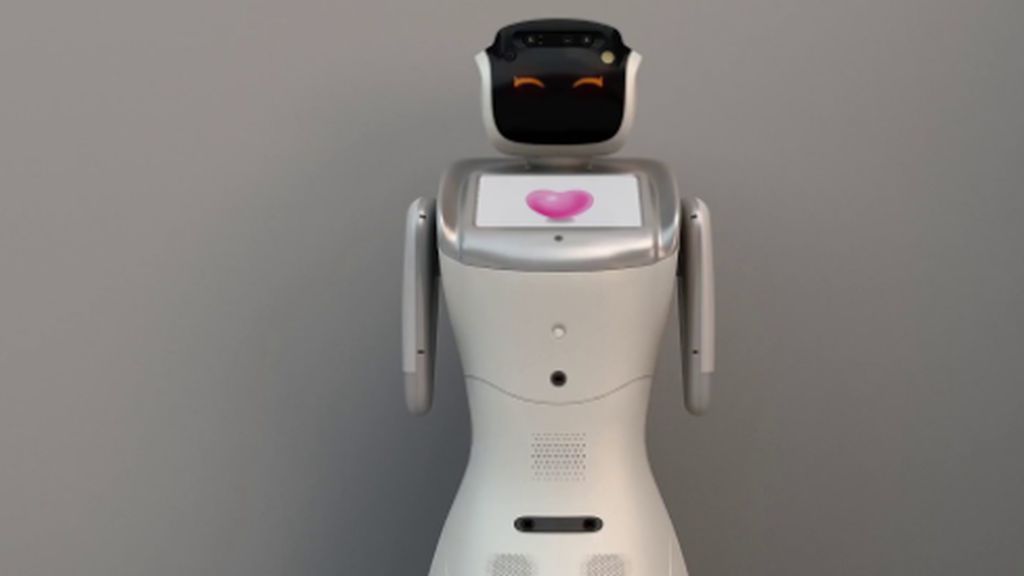 Sanbot, un robot que ayuda en la pandemia