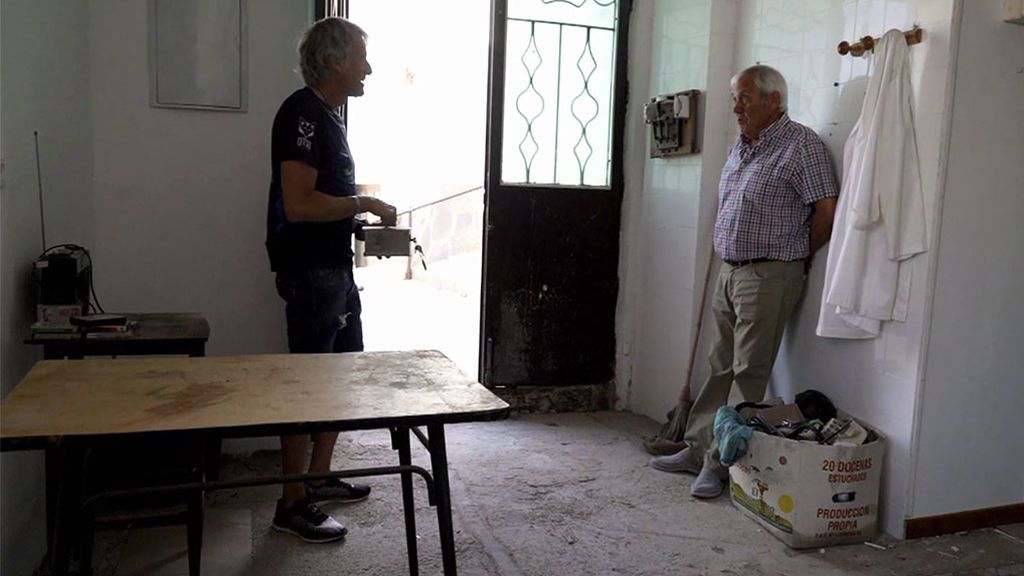 Manuel Endrino, el antiguo panadero y regente del bar