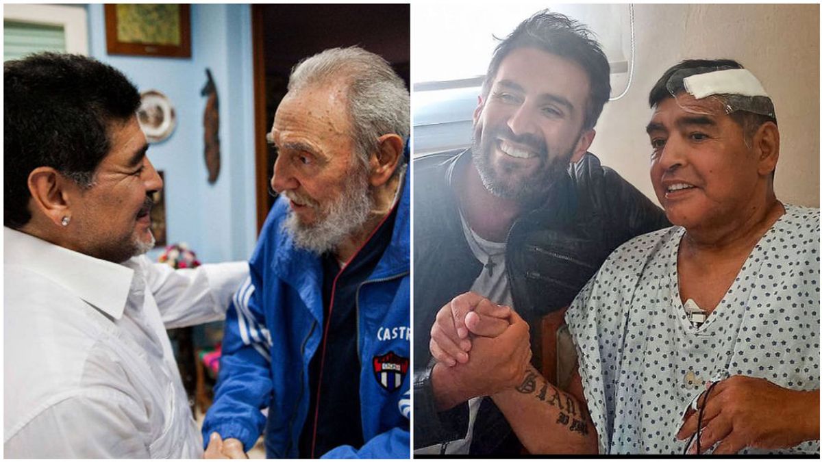 Maradona recibió la ayuda de Fidel Castro para superar su adicción a las drogas. Maradona recibió la ayuda de Fidel Castro para superar su adicción a las drogas.