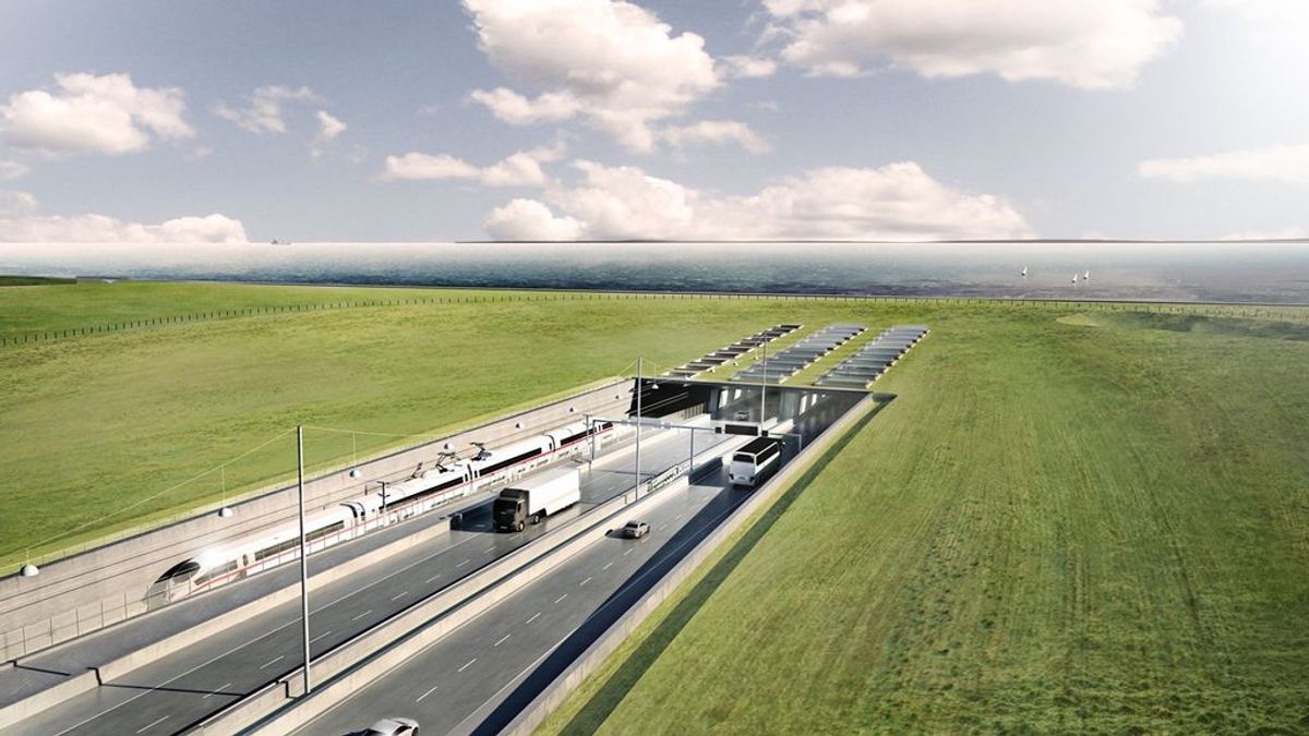 De Alemania a Dinamarca en 10 minutos: así será el túnel sumergido más grande del mundo