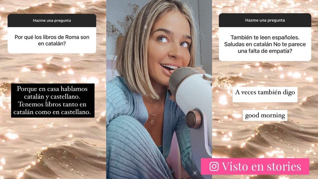 Laura Escanes explica en qué idioma educan a su hija Roma