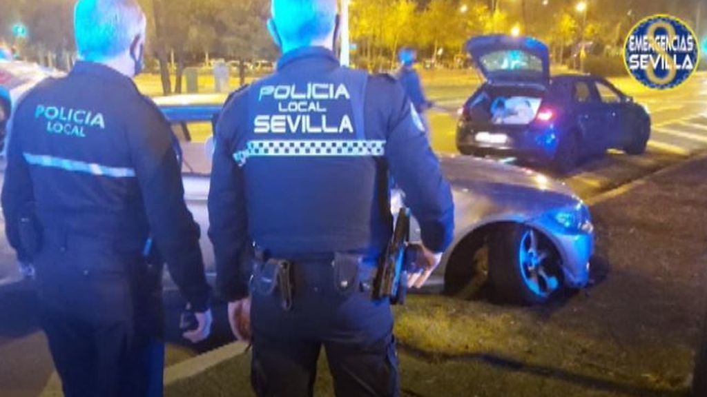 Detenida una banda de aluniceros tras una persecución en Sevilla