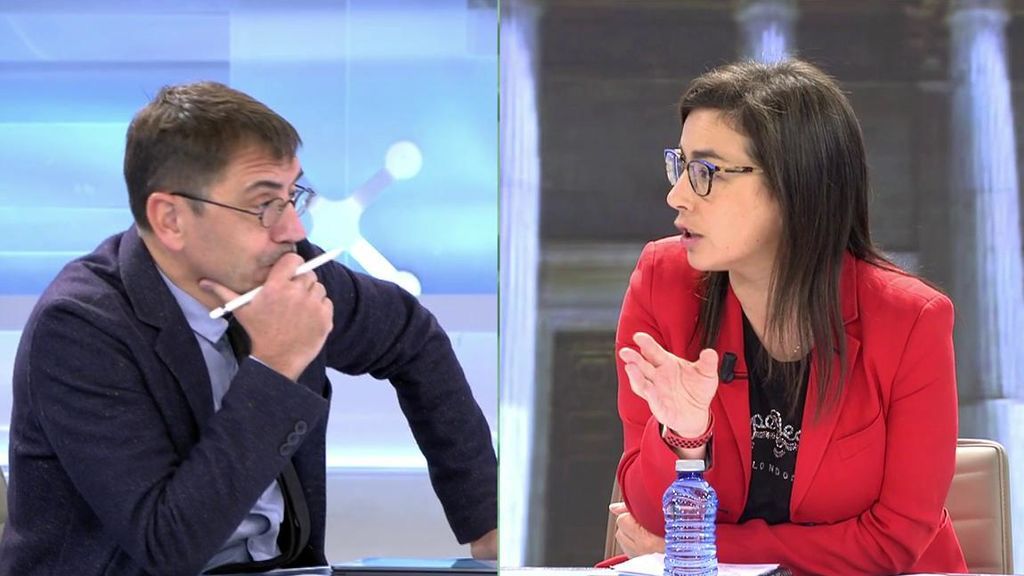 Las duras acusaciones entre Juan Carlos Monedero y Ana Vázquez, del PP