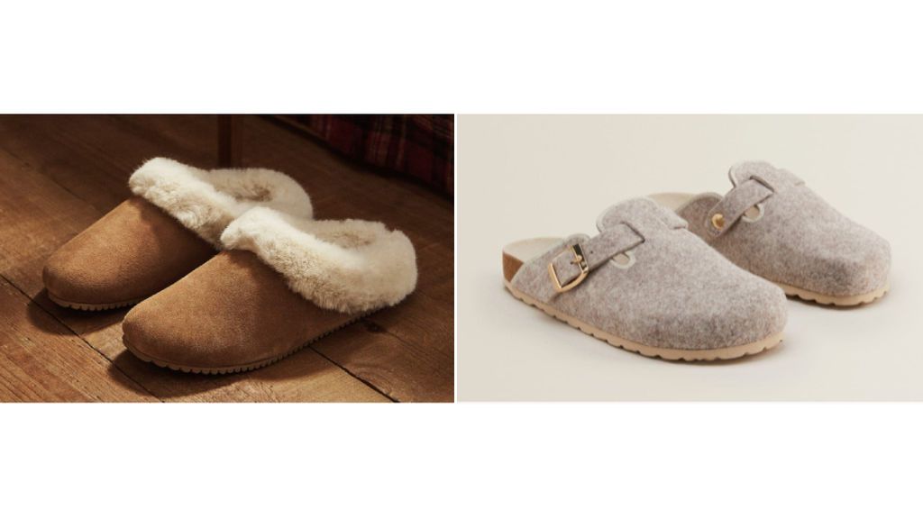 Zara nos ofrece una amplia variedad en slippers, como las zapatillas acolchadas y los zuecos.