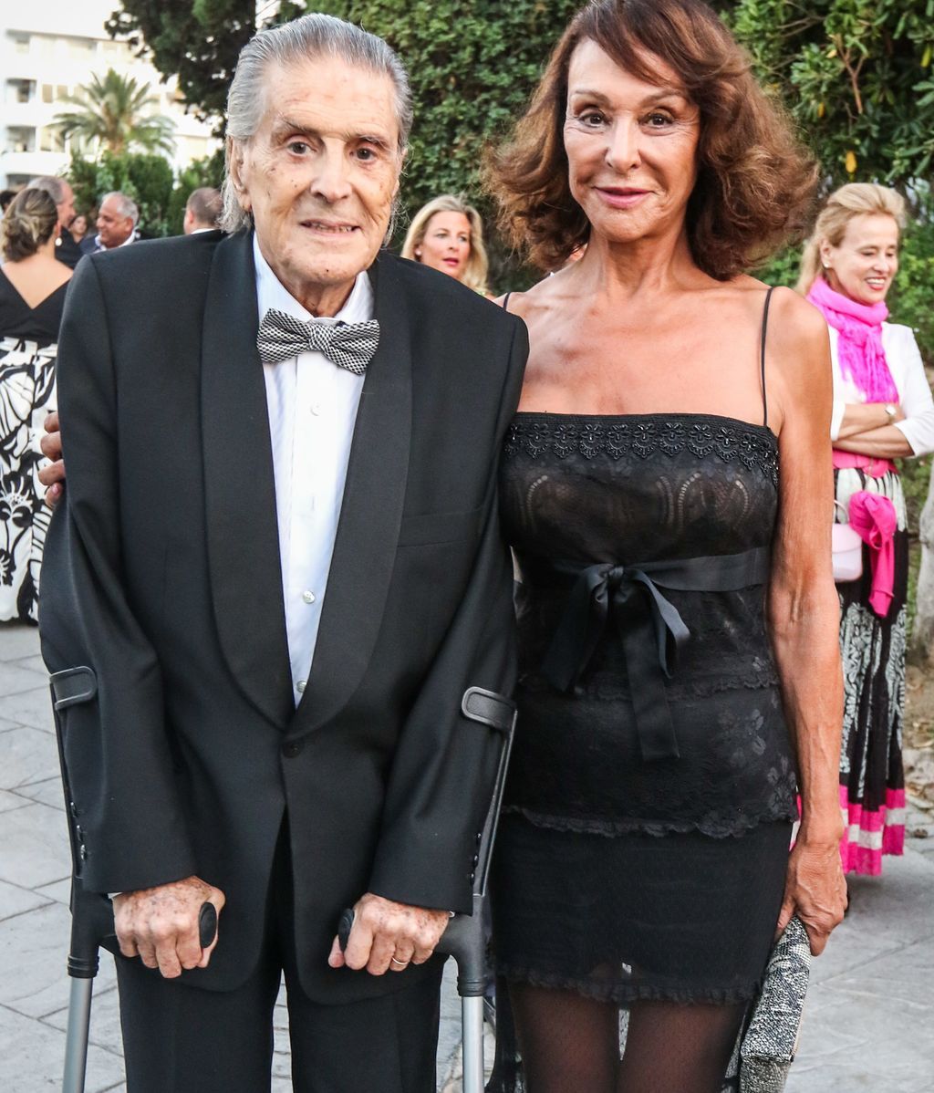 Jaime Ostos y su mujer, Mari Ángeles Grajal, en imagen de archivo