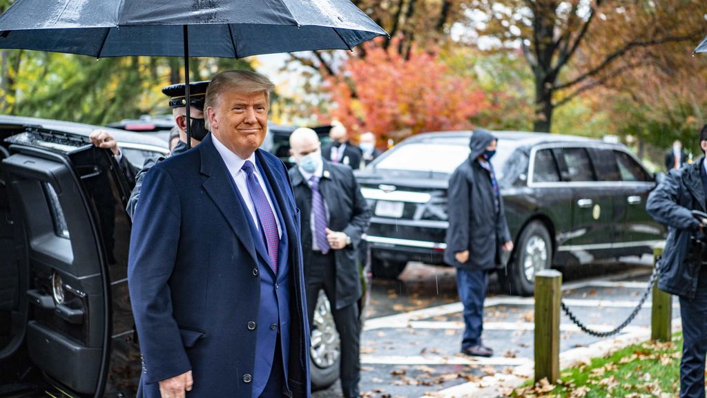 Trump admite por primera vez que Biden ganó la elecciones pero dice que lo hizo porque estaban "amañadas" Trump admite por primera vez que Biden ganó la elecciones pero dice que lo hizo porque estaban "amañadas"